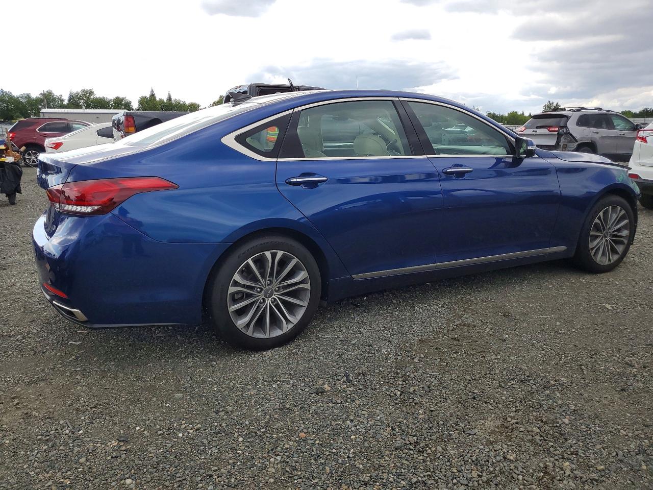 2016 Hyundai Genesis VIN KMHGN4JEXGU138984 photo 3