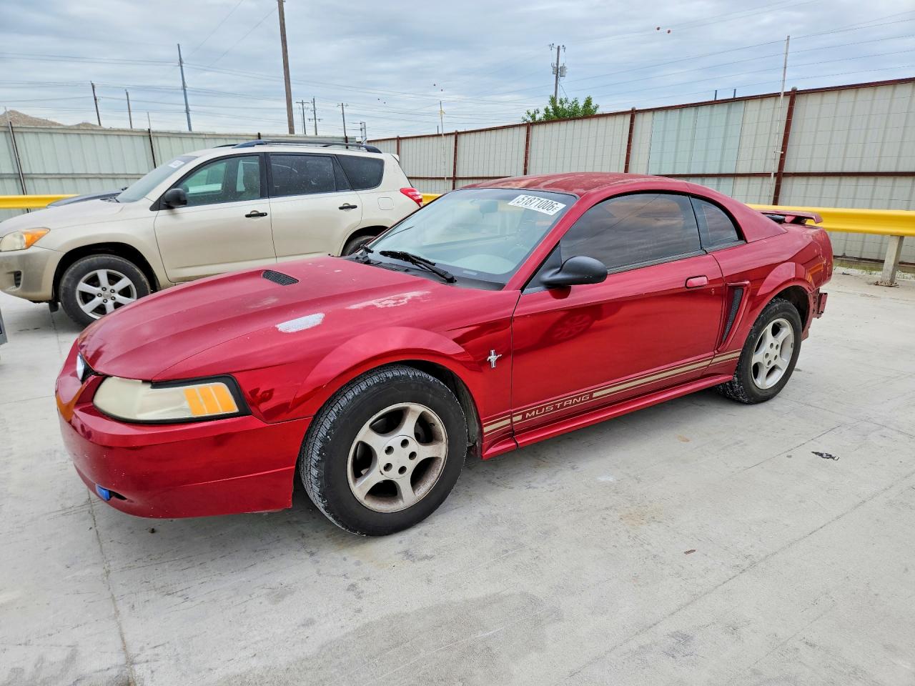 2001 FORD Mustang VIN 1FAFP40421F151202 photo 1