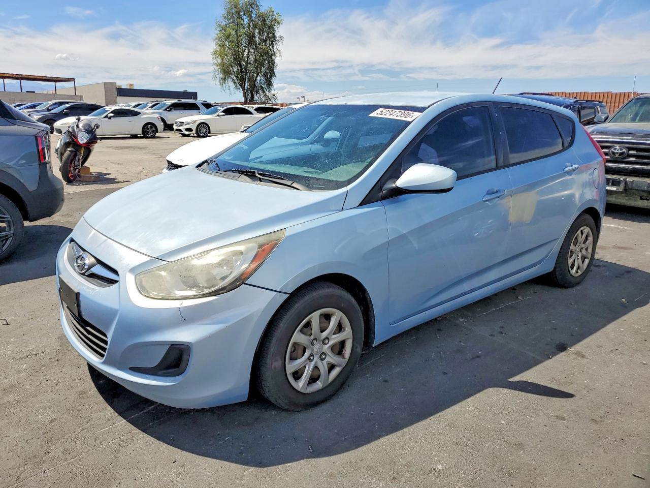 2012 Hyundai Accent VIN KMHCT5AE1CU003929 photo 1