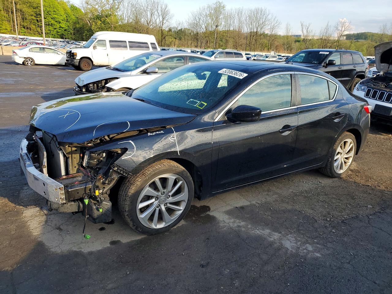 2018 Acura Ilx VIN 19UDE2F76JA009947 photo 1