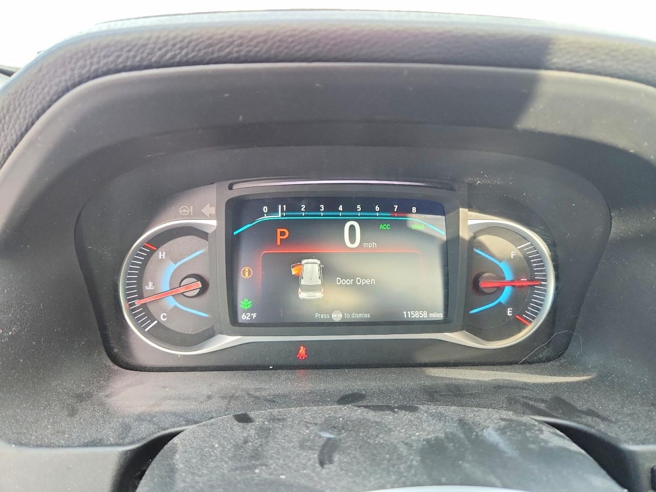 2020 Honda Pilot VIN 5FNYF5H61LB021615 photo 9