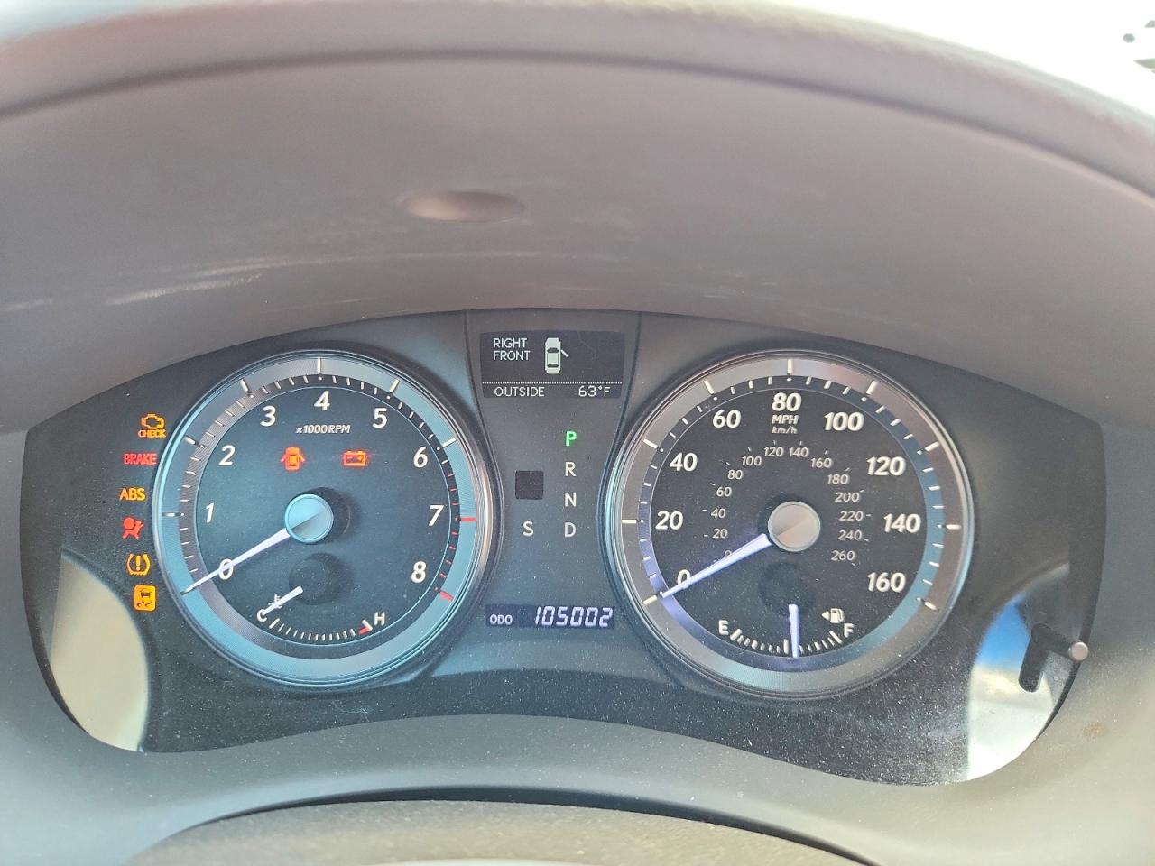 2012 Lexus ES350 VIN JTHBK1EG5C2492885 photo 9