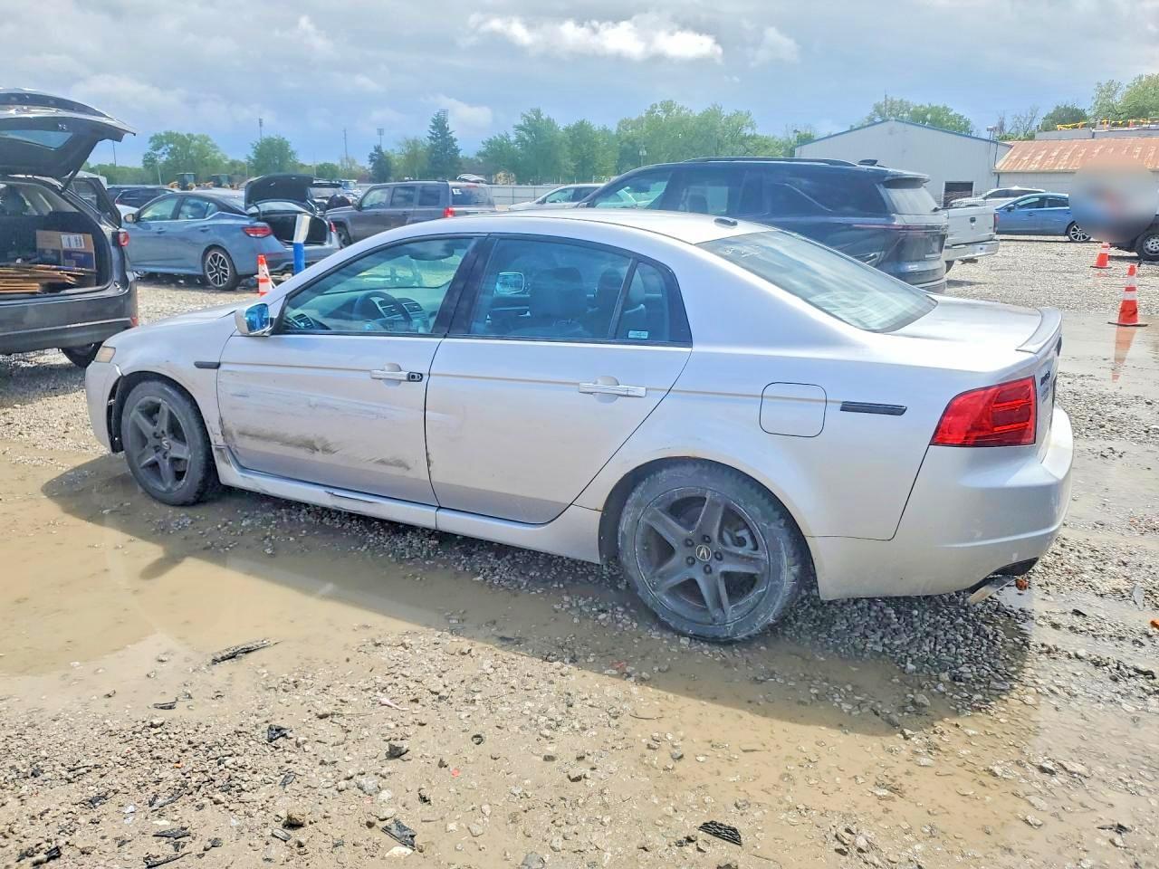 2005 Acura Tl VIN 19UUA66275A006455 photo 2