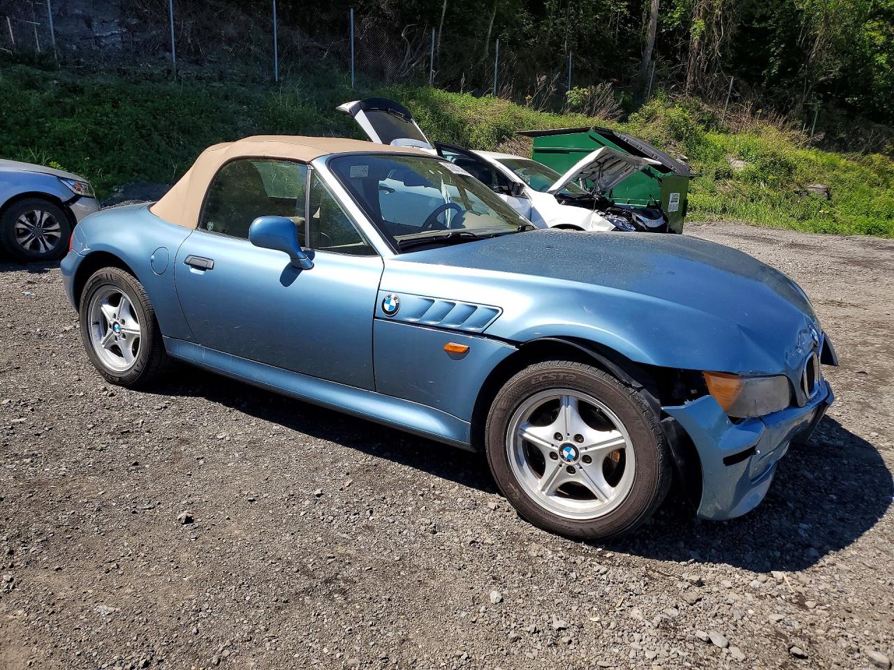 1998 BMW Z3 VIN 4USCH7327WLE07460 photo 4