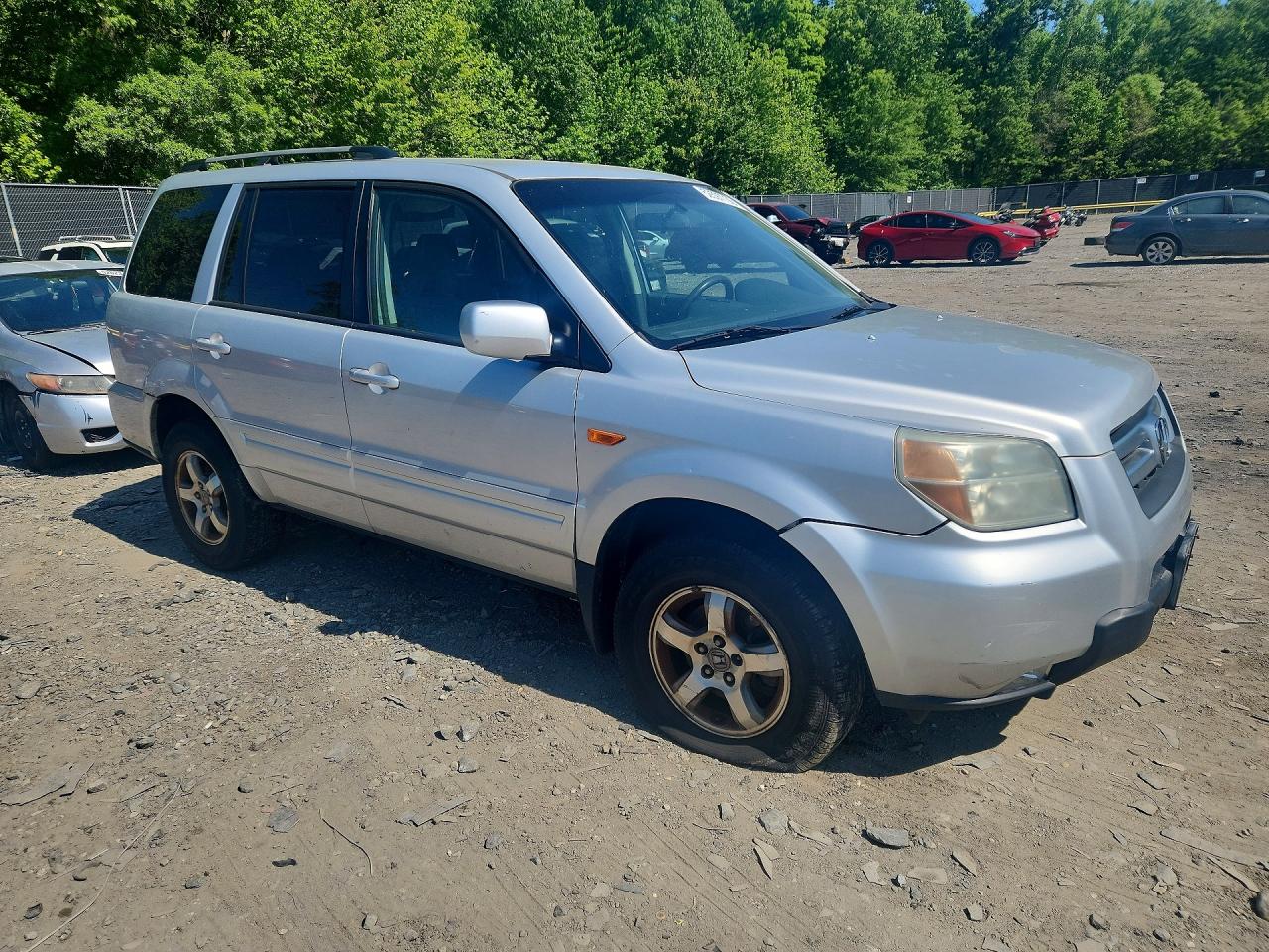 2006 HONDA Pilot VIN 2HKYF18446H516341 photo 4