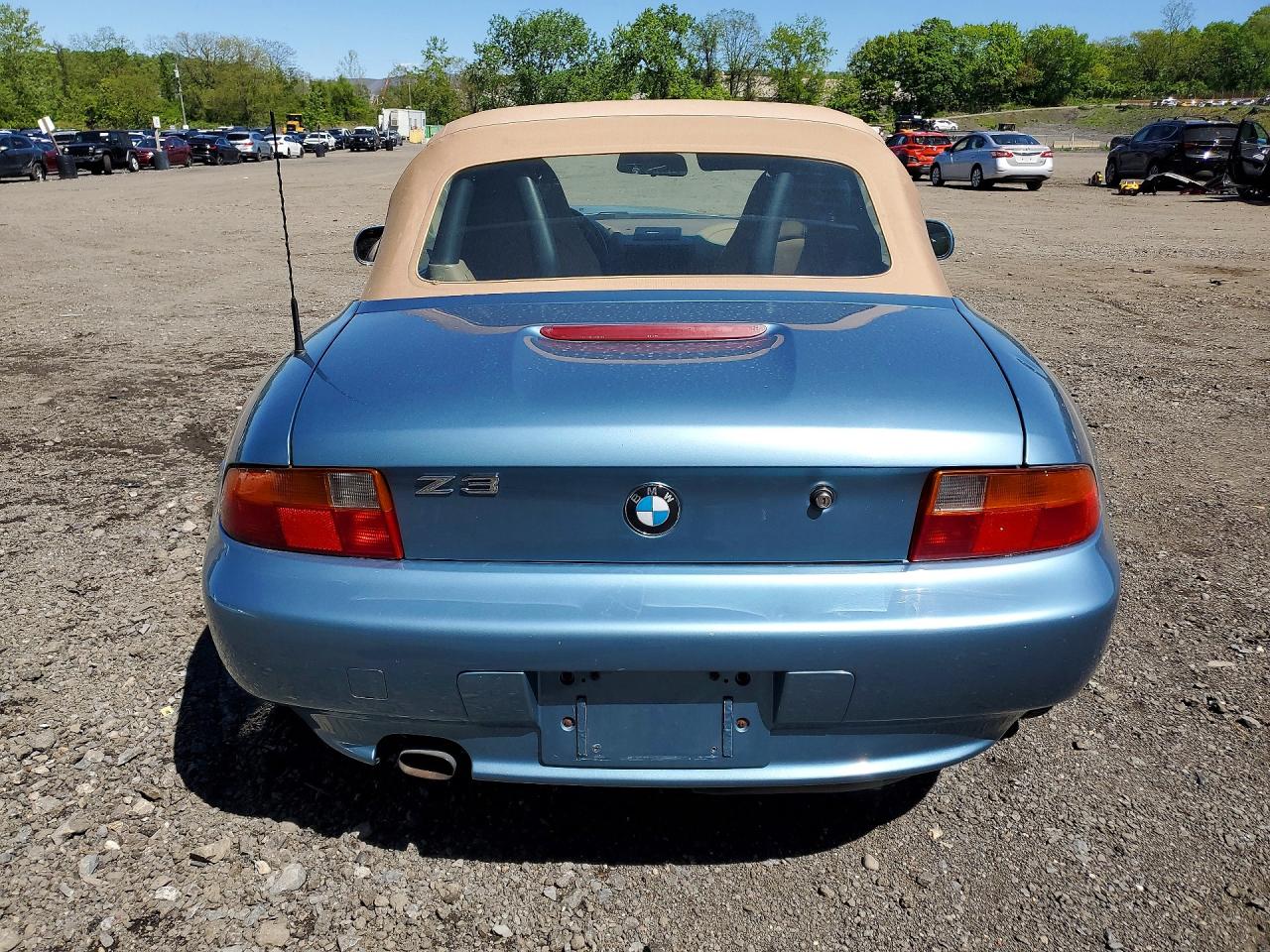 1998 BMW Z3 VIN 4USCH7327WLE07460 photo 6