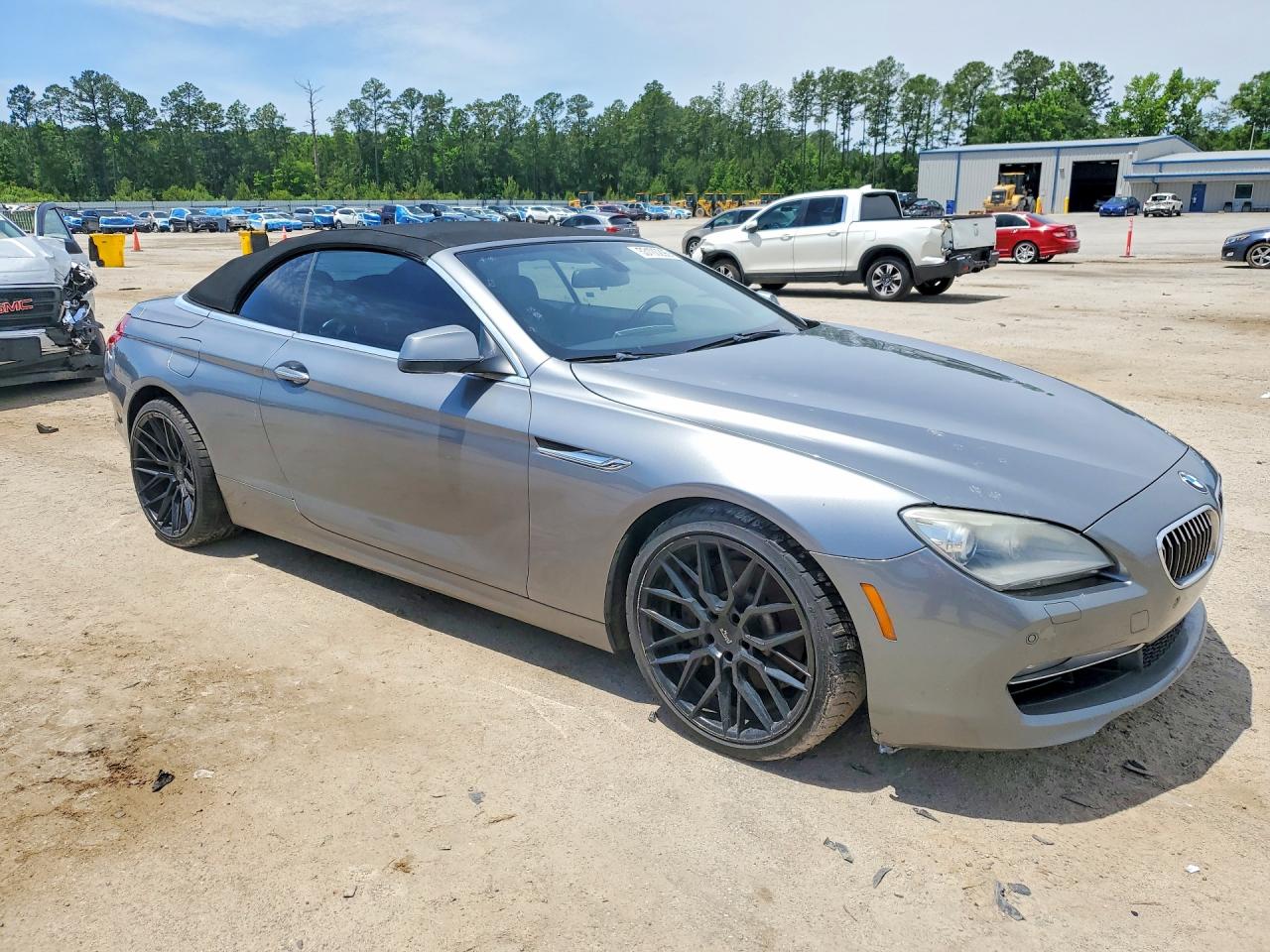 2013 BMW 6 series VIN WBALW7C54DDX58558 photo 4