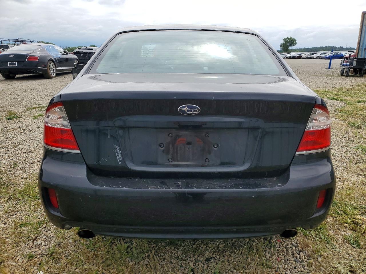 2008 Subaru LEGACY VIN 4S3BL856384211368 photo 6