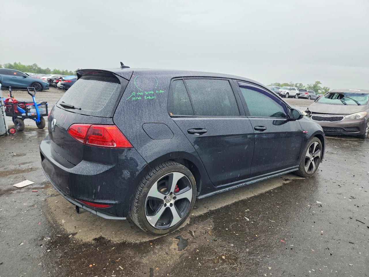 2017 Volkswagen Gti VIN 3VW5T7AU9HM019224 photo 3