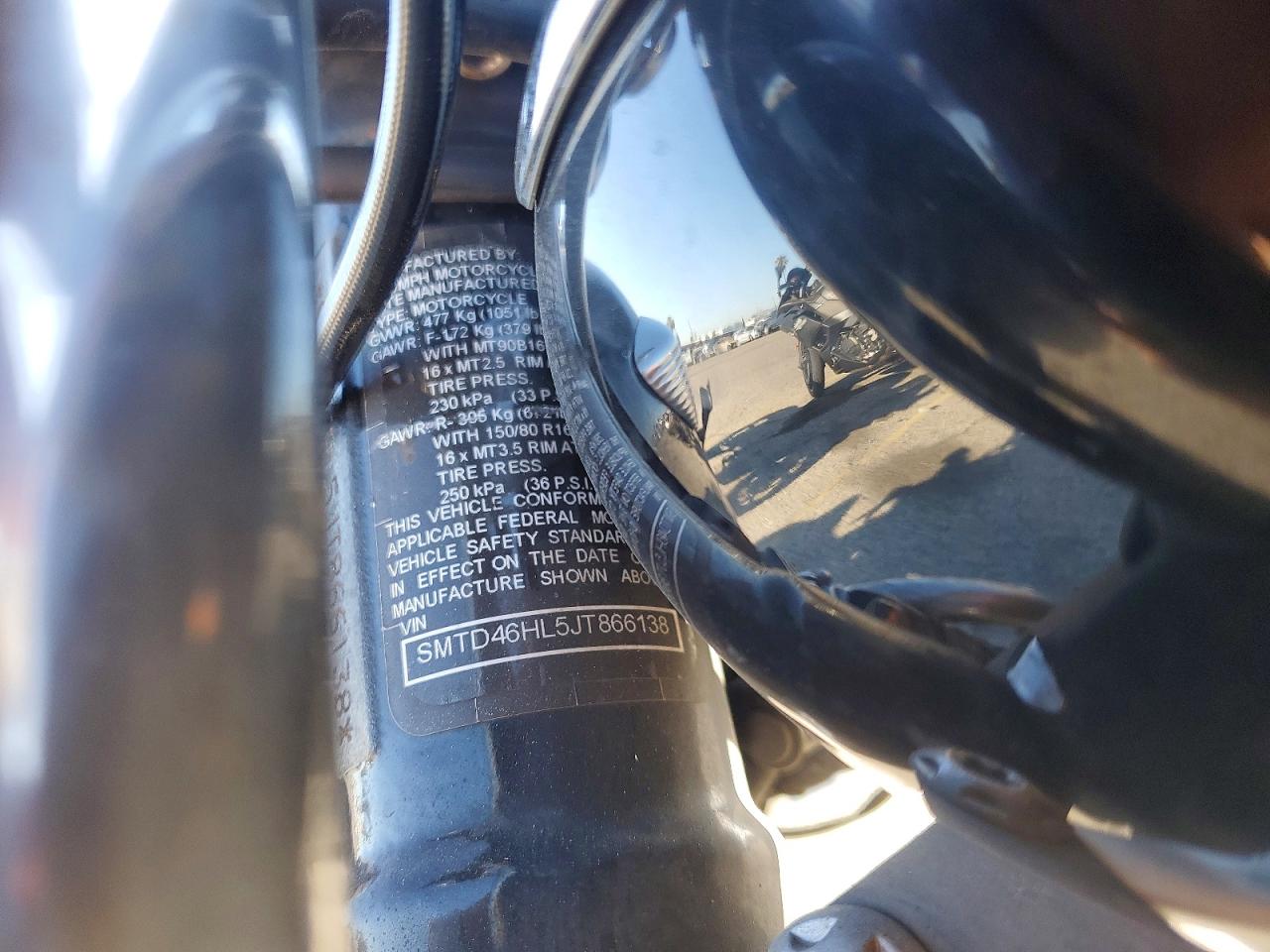 2018 TRIUMPH Bonneville VIN SMTD46HL5JT866138 photo 8