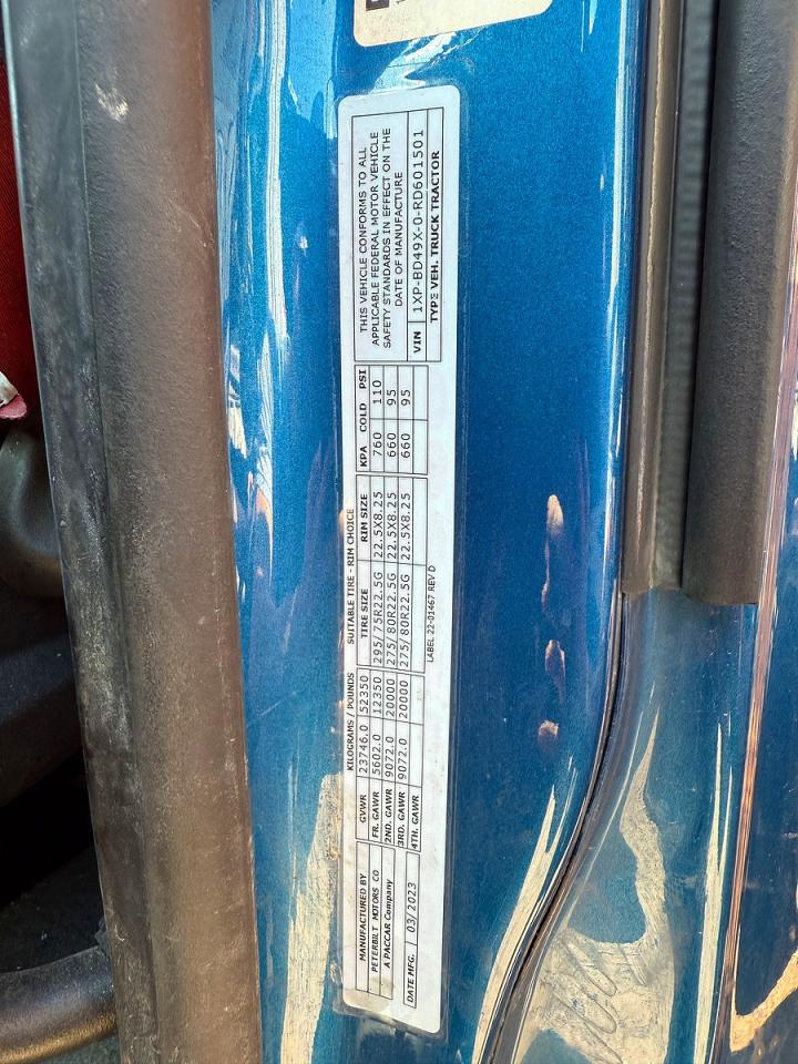 2024 PETERBILT All models VIN 1XPBD49X0RD601501 photo 10