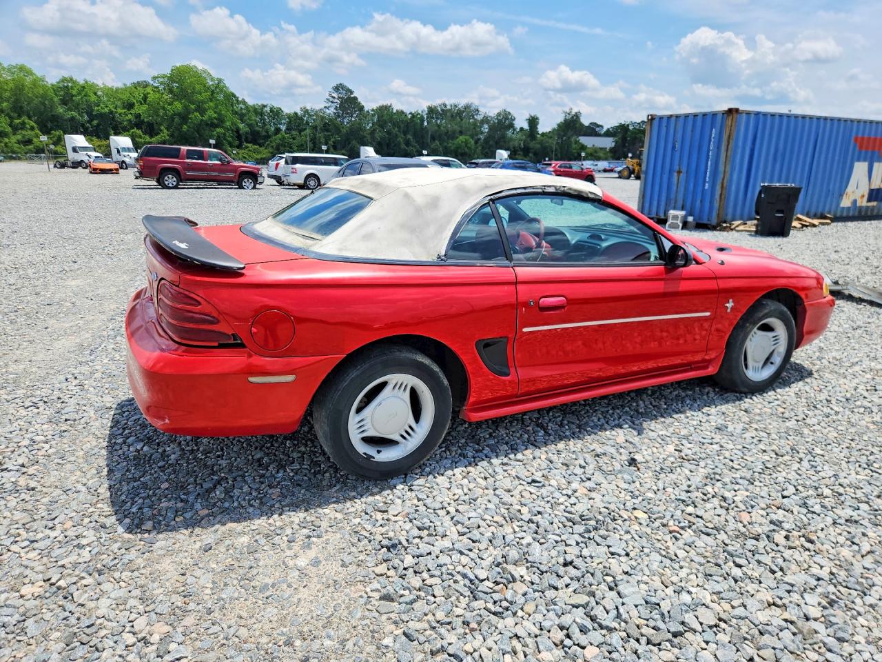 1995 Ford Mustang VIN 1FALP4443SF246849 photo 3