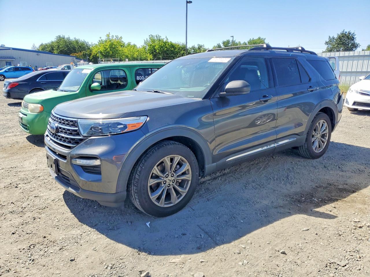 2020 Ford Explorer VIN 1FMSK8DH9LGB94066 photo 1