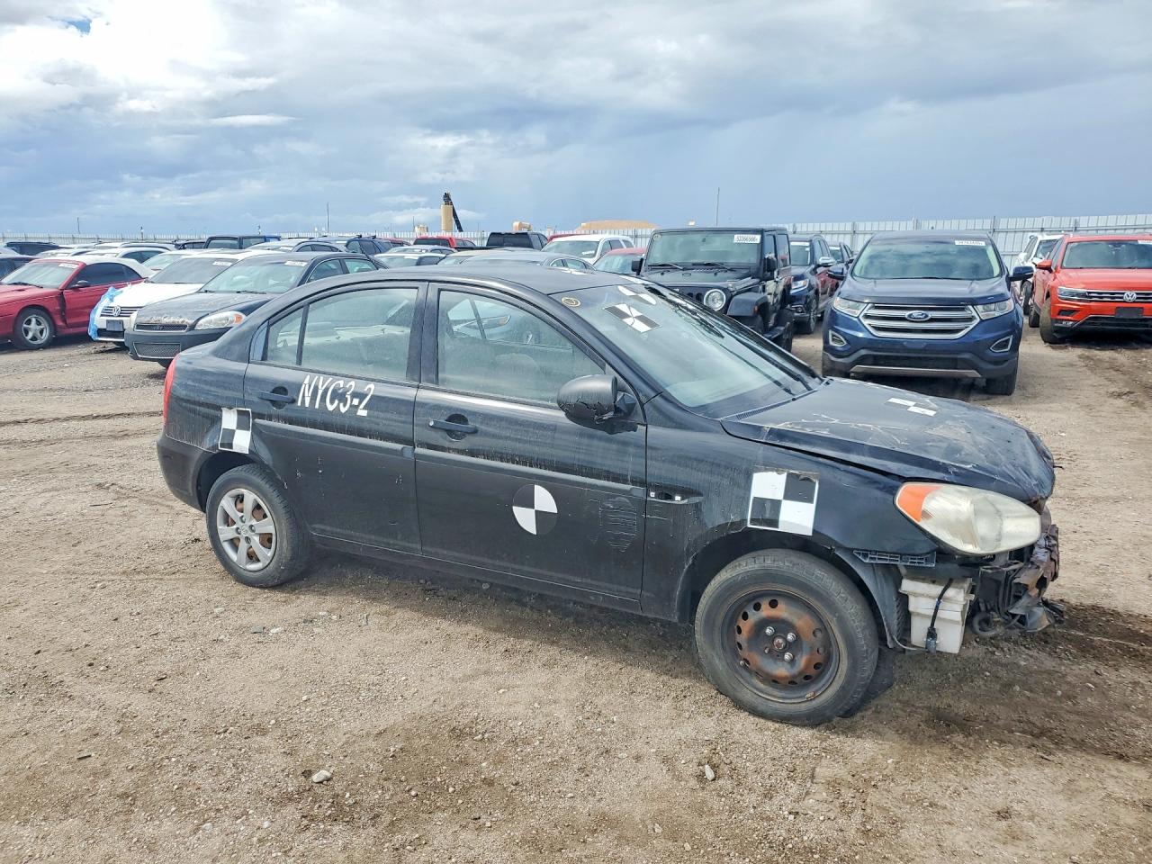 2009 Hyundai Accent VIN KMHCM46C59U312701 photo 4