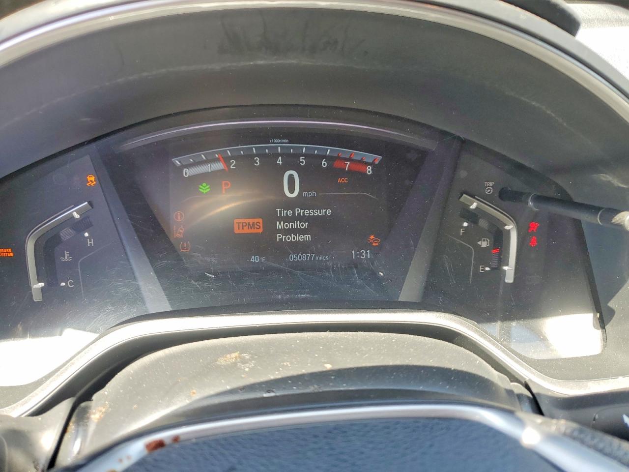 2019 Honda Crv VIN 5J6RW1H55KA047222 photo 9