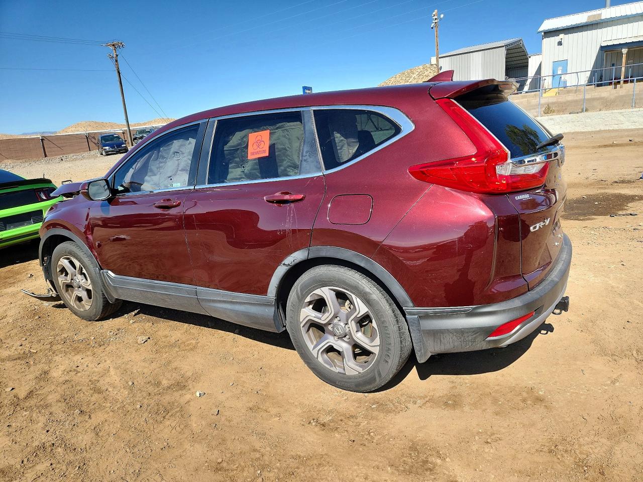 2018 Honda Crv VIN 7FARW1H86JE046493 photo 2