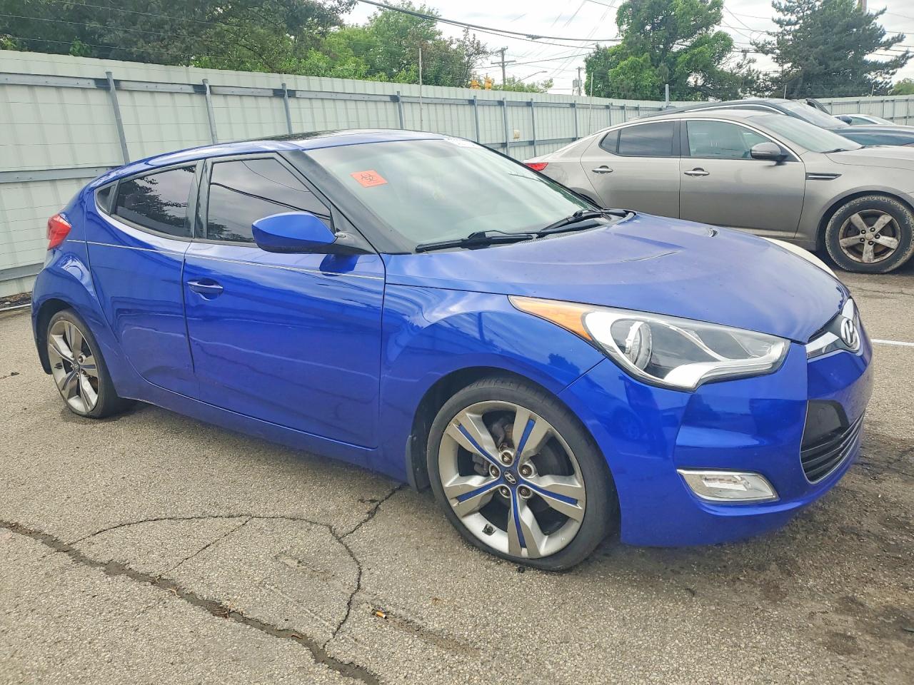 2012 HYUNDAI Veloster VIN KMHTC6ADXCU067609 photo 4