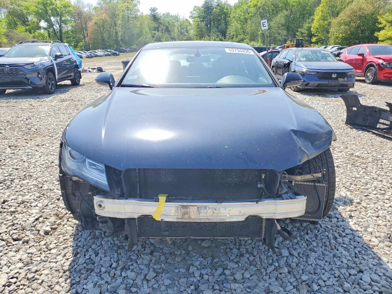 2014 Audi A7 VIN WAU2GAFCXEN091586 photo 5