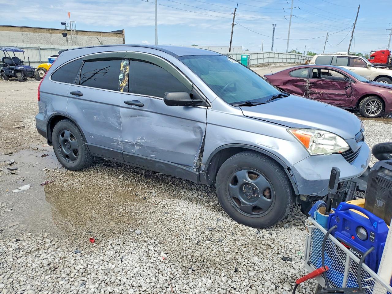 2007 Honda Crv VIN 5J6RE48367L009139 photo 4