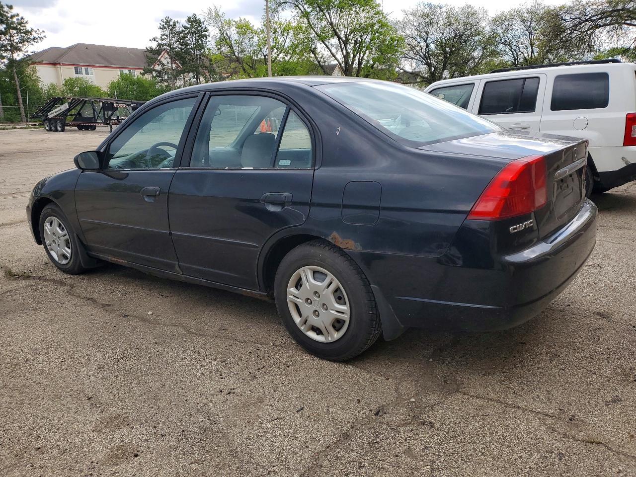 2001 HONDA Civic VIN JHMES16521S008405 photo 2