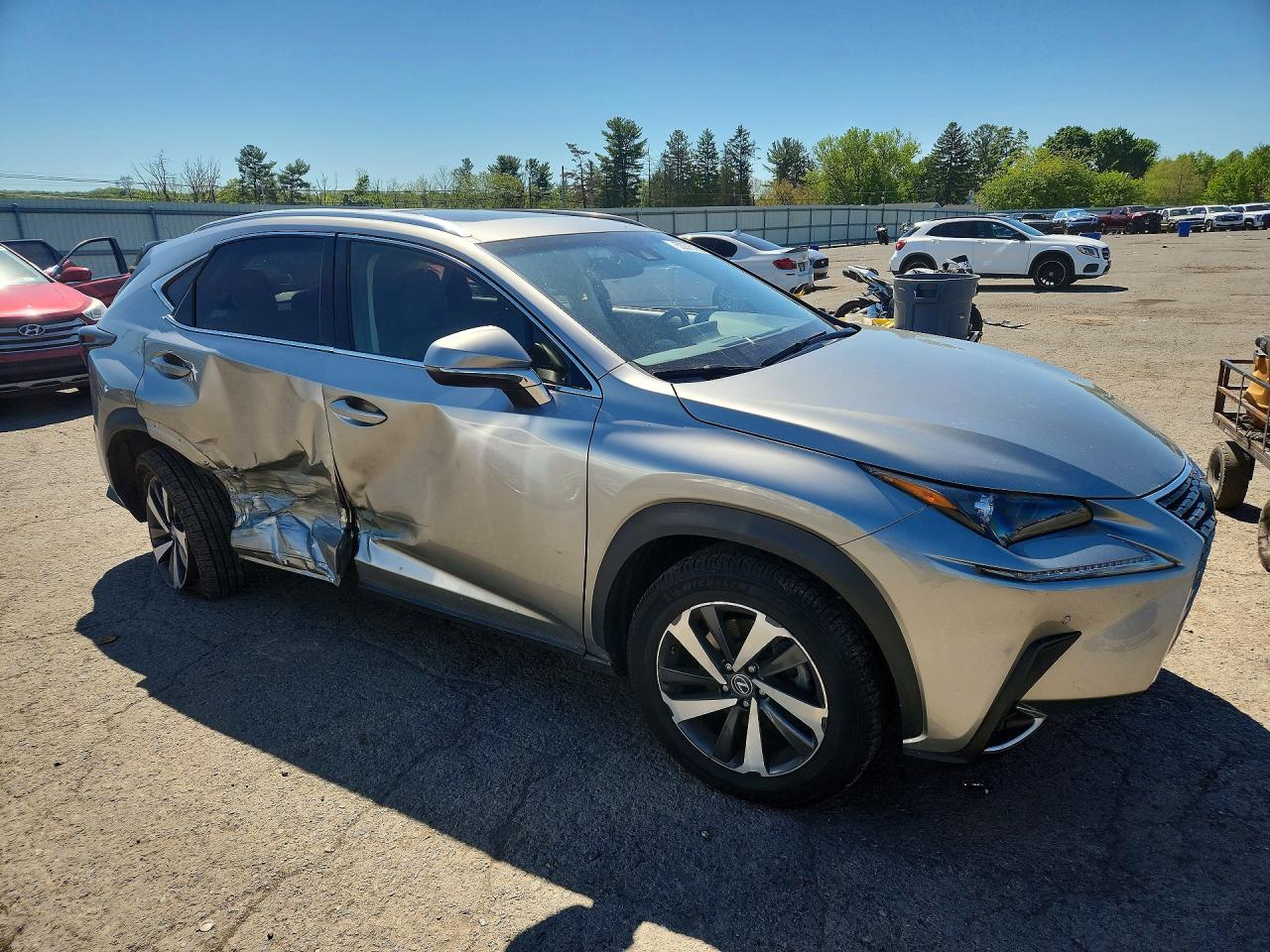 2018 Lexus Nx VIN JTJBARBZ7J2166038 photo 4