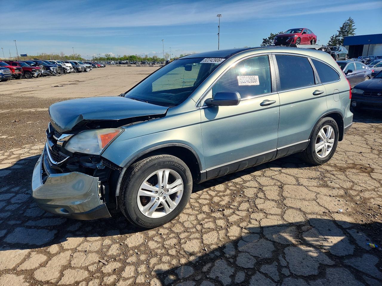 2011 Honda Crv VIN 5J6RE4H70BL091848 photo 1