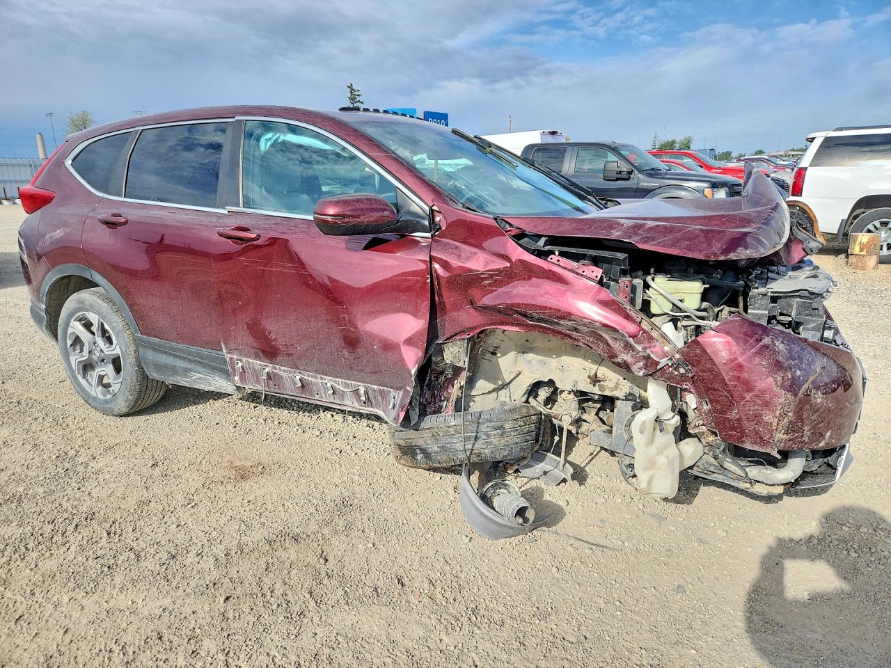 2017 Honda Crv VIN 5J6RW2H50HL030153 photo 4