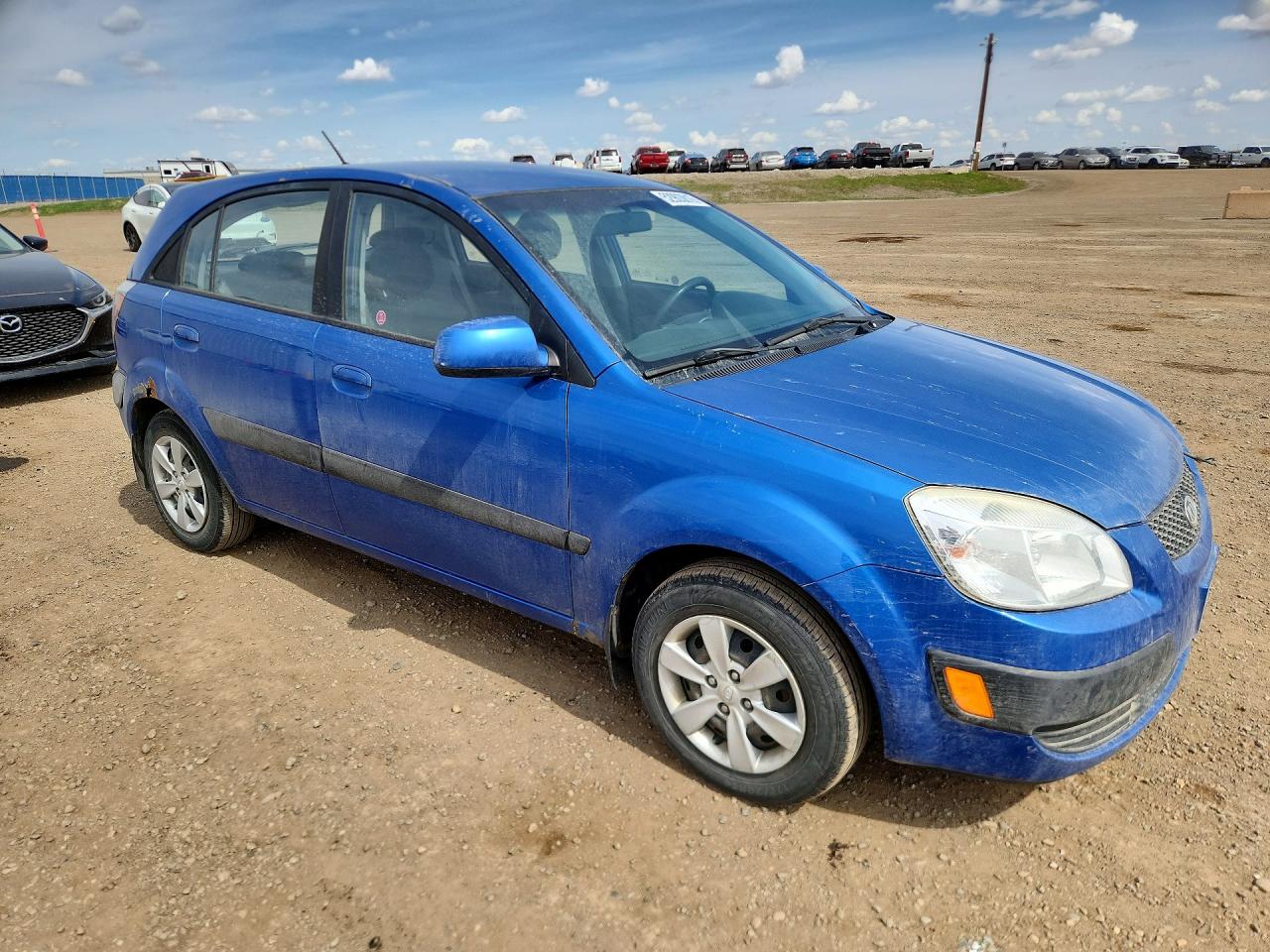 2009 KIA Rio VIN KNADE243896568314 photo 4
