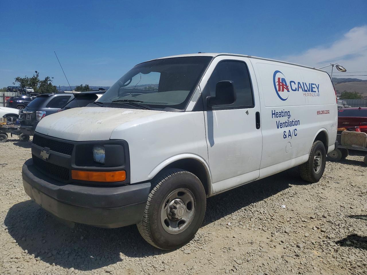 2010 CHEV Express VIN 1GCZGFBA6A1154199 photo 1