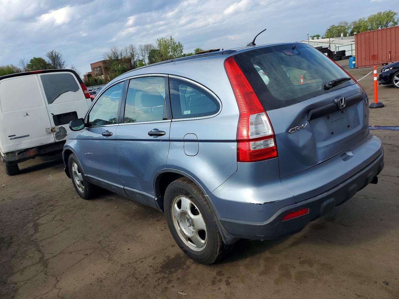 2007 Honda Crv VIN JHLRE38377C036630 photo 2