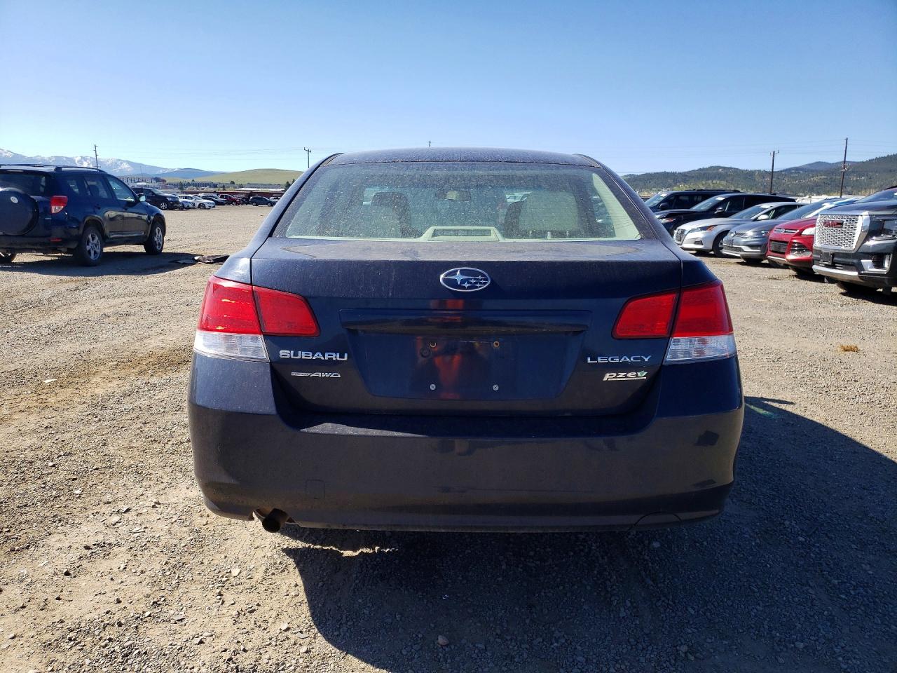 2012 Subaru LEGACY VIN 4S3BMBA69C3025347 photo 6