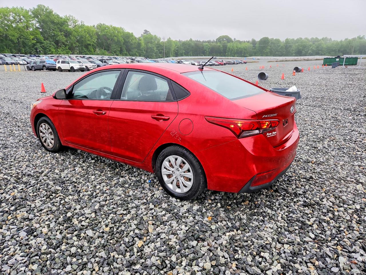 2020 Hyundai Accent VIN 3KPC24A6XLE120188 photo 2