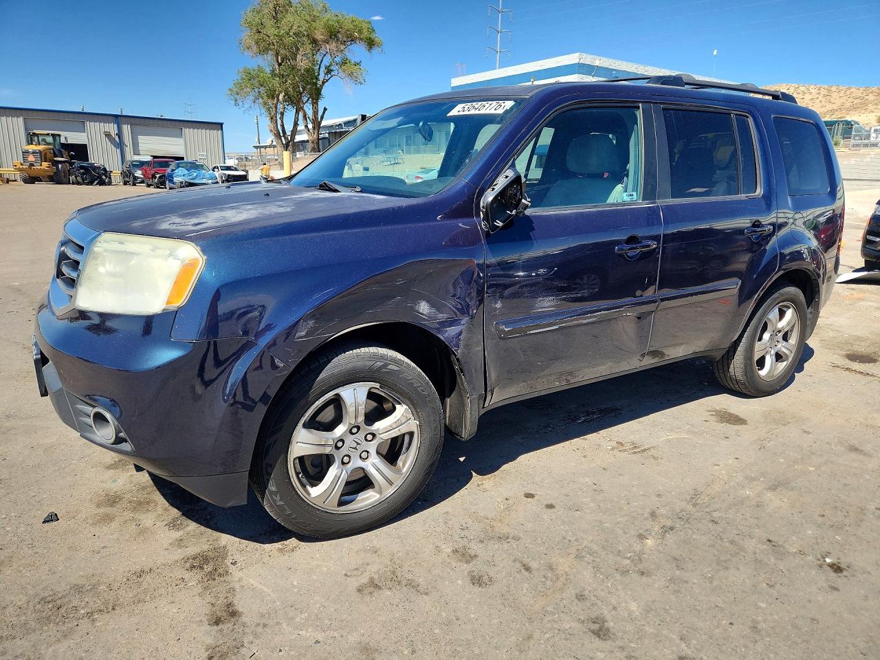 2012 Honda Pilot VIN 5FNYF4H45CB009704 photo 1