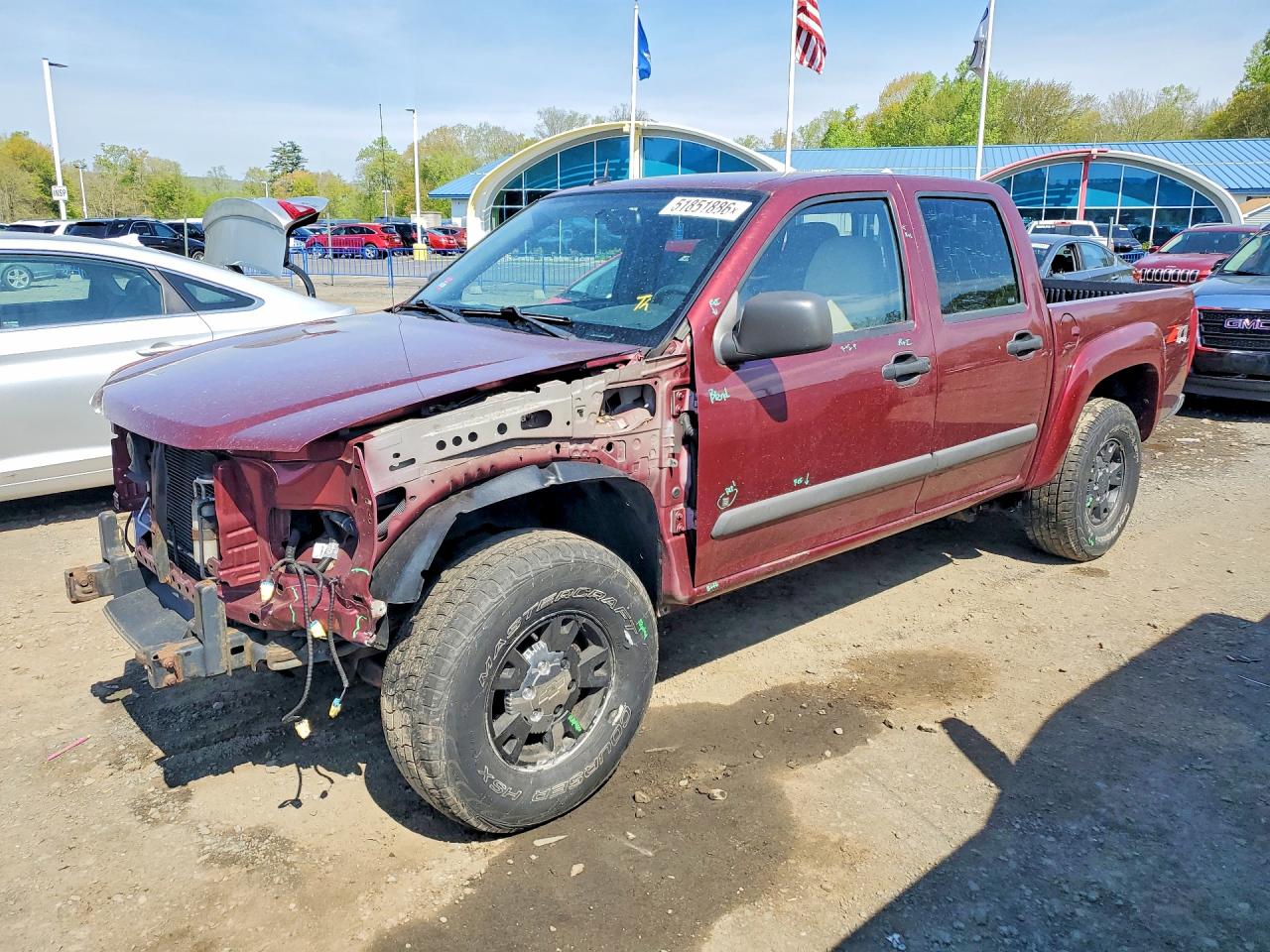 2008 CHEV Colorado VIN 1GCDT13E788103256 photo 1