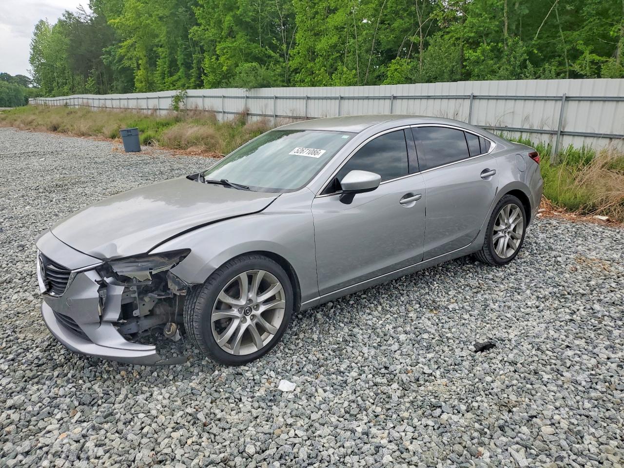 2014 Mazda 6 VIN JM1GJ1V67E1137016 photo 1
