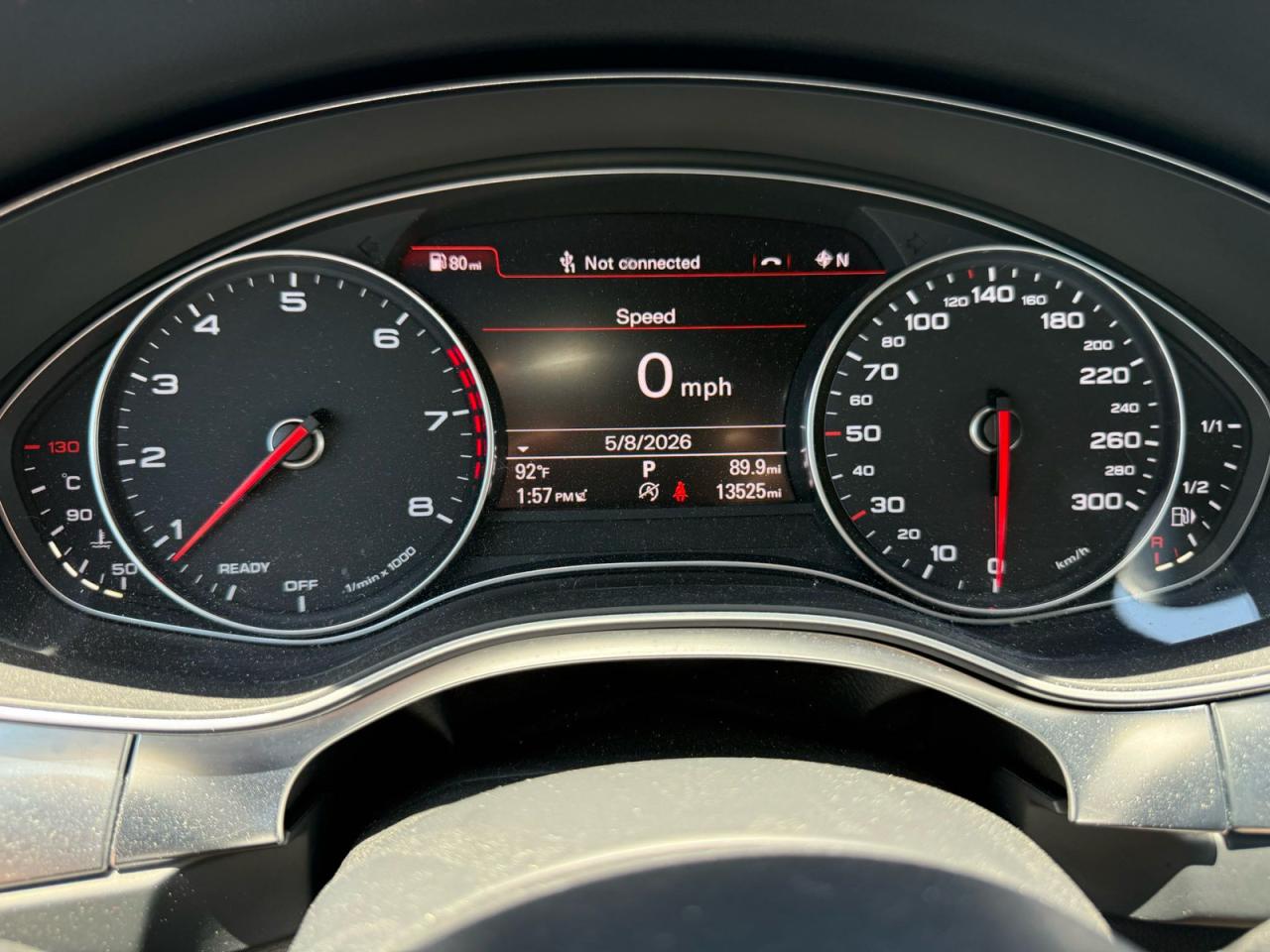 2016 Audi A6 VIN WAUJGAFCXGN100544 photo 8