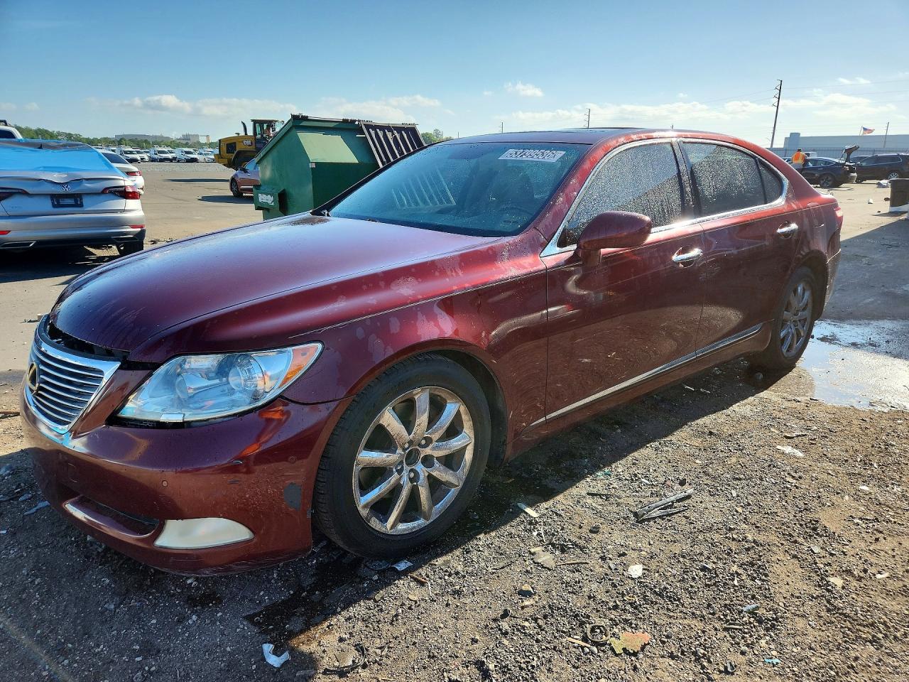 2007 Lexus Ls460 VIN JTHGL46F175018365 photo 1