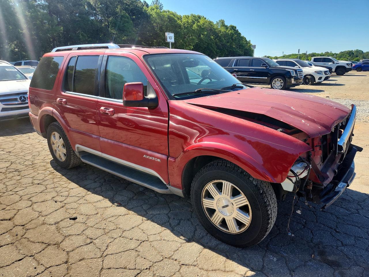 2004 LINCOLN Aviator VIN 5LMEU88H04ZJ43818 photo 4
