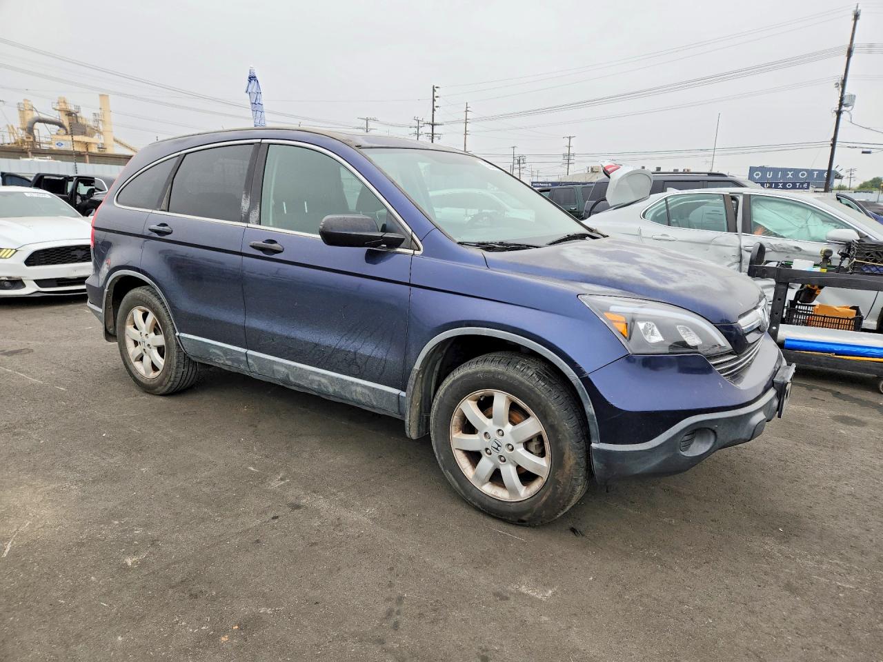 2009 Honda Crv VIN JHLRE38519C001425 photo 4