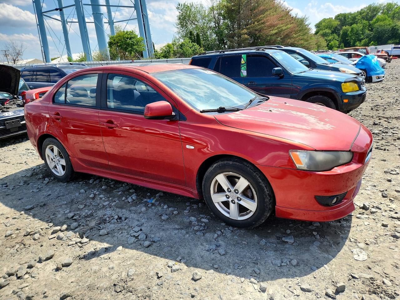 2009 Mitsubishi Lancer VIN JA3AU26U39U002246 photo 4