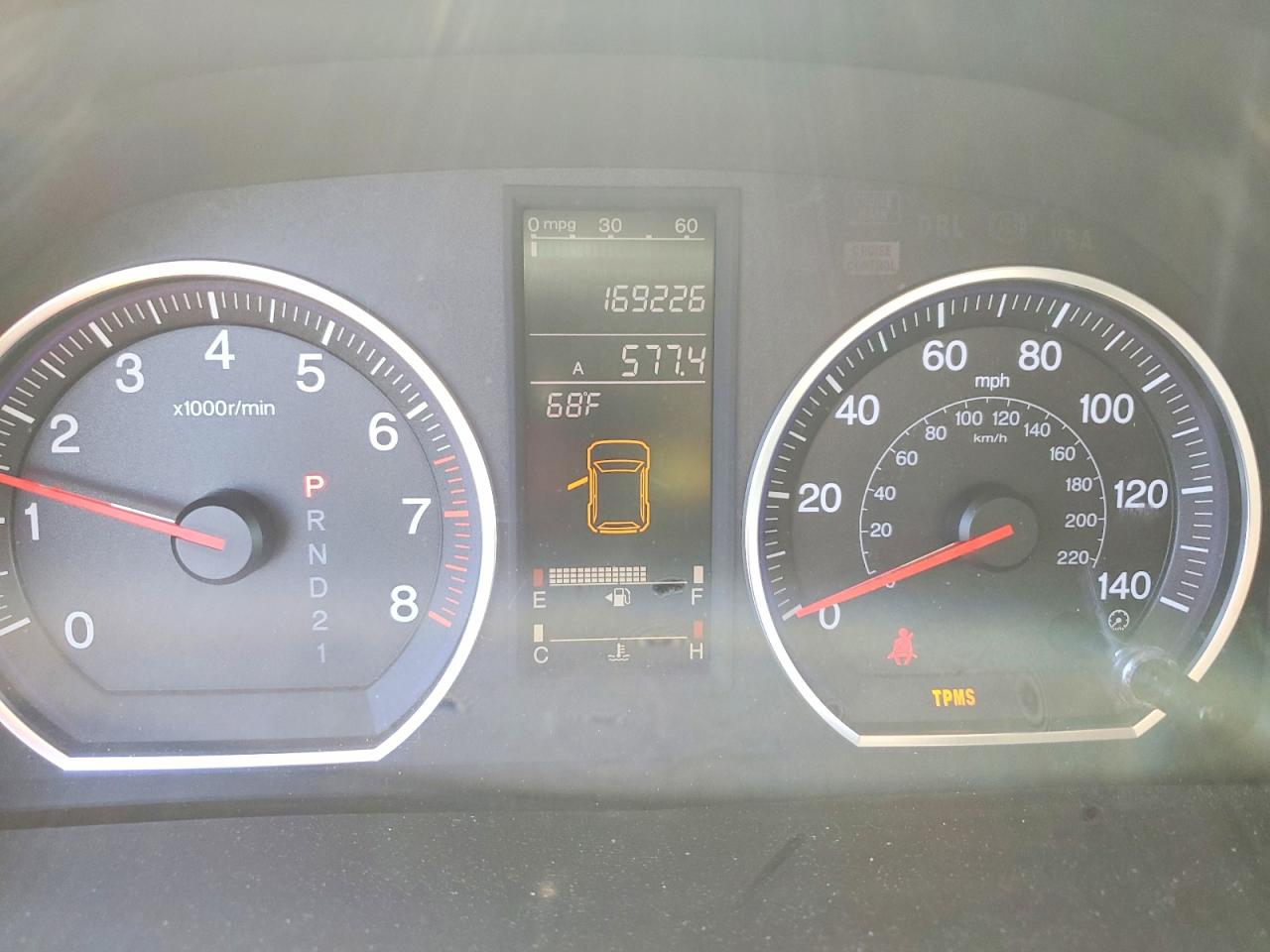 2008 Honda Crv VIN JHLRE38778C056798 photo 9