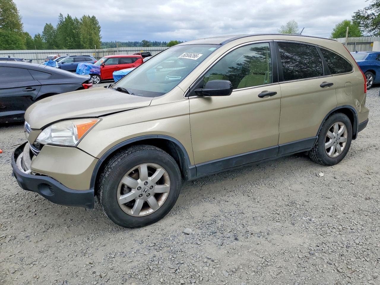 2007 Honda Crv VIN JHLRE48557C063042 photo 1