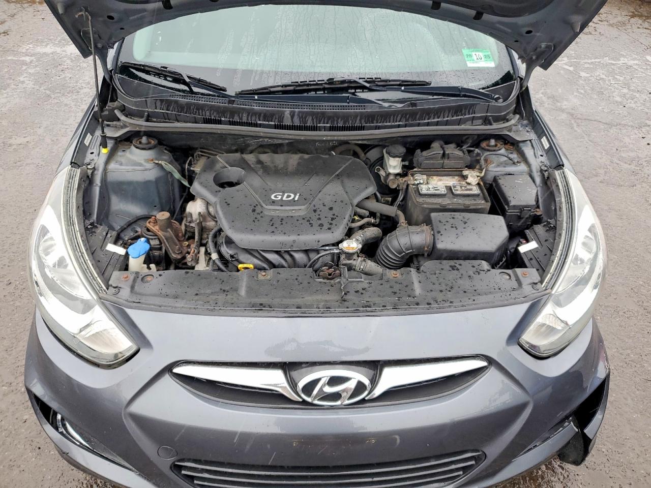 2013 Hyundai Accent VIN KMHCU5AE4DU072094 photo 11