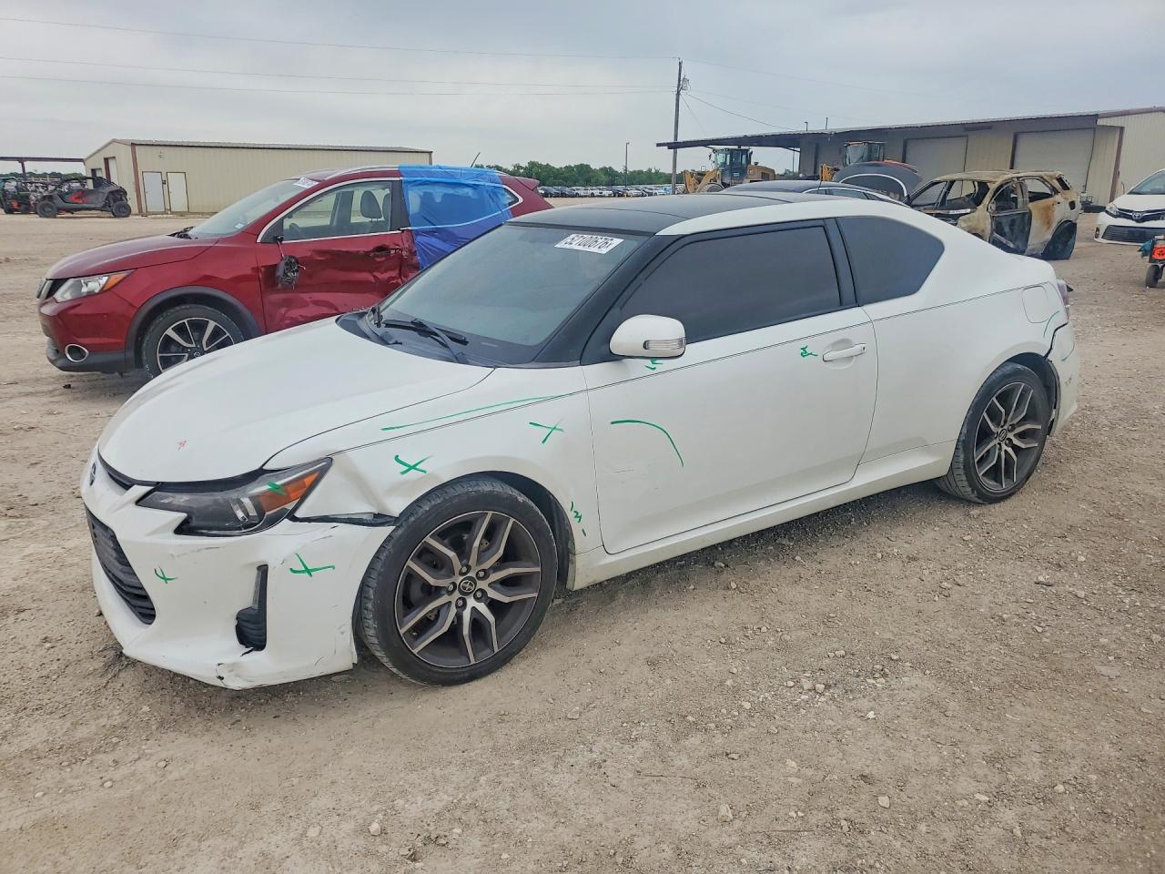 2015 Scion Tc VIN JTKJF5C76FJ003456 photo 1