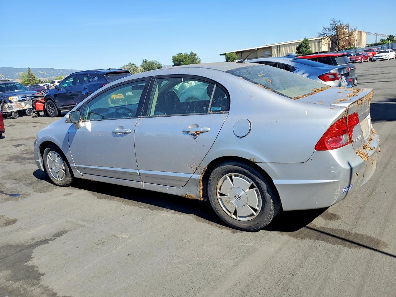 2008 Hond Civic VIN JHMFA36248S030201 photo 2