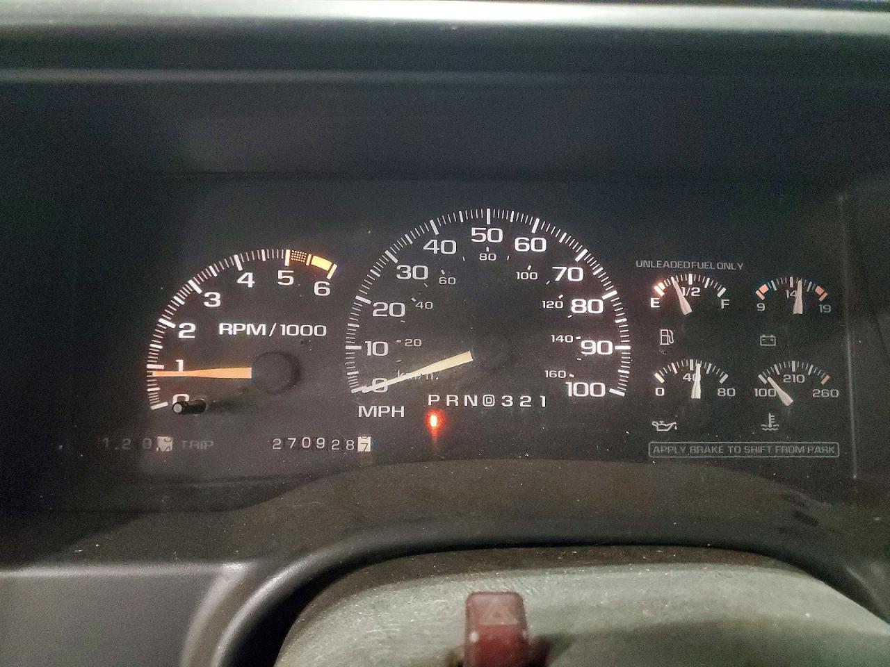 1996 Chevrolet Gmt VIN 2GCEK19R0T1250421 photo 9