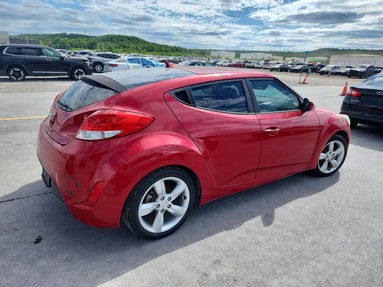 2015 Hyundai Veloster VIN KMHTC6AD1FU244990 photo 3