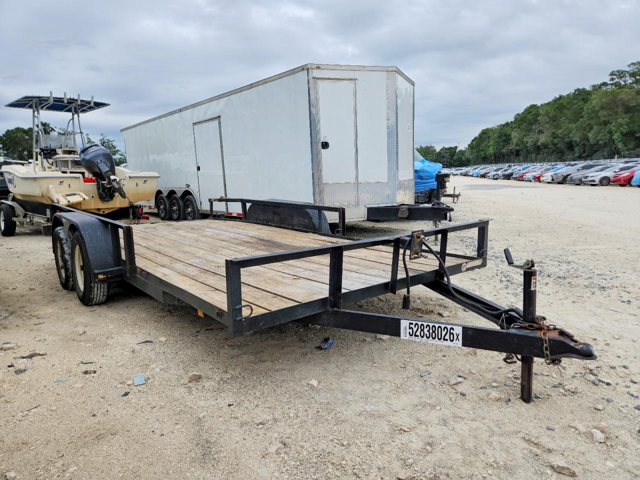 2021 TRIPLE CROWN ATV7X16 UTILITY TRAILER VIN 1XNBE1624M1125616 photo 1