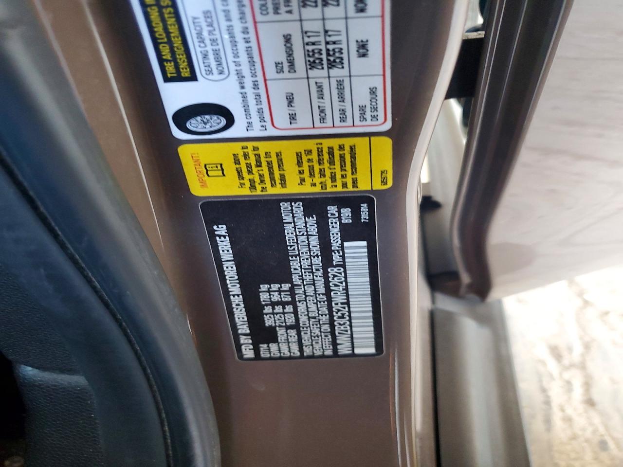 2015 MINI Cooper VIN WMWZB3C52FWR42628 photo 12