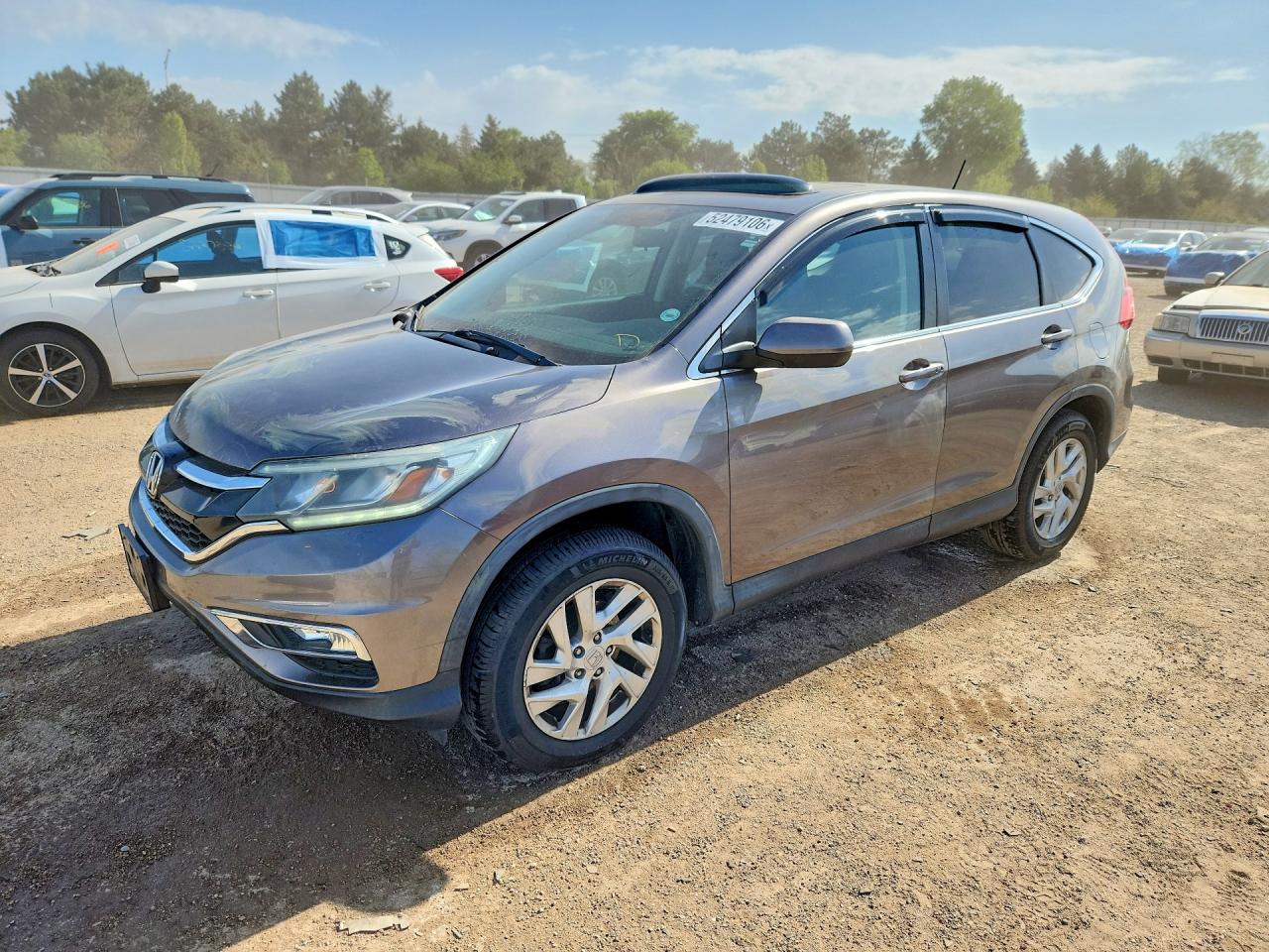 2015 Honda Crv VIN 5J6RM4H52FL043582 photo 1